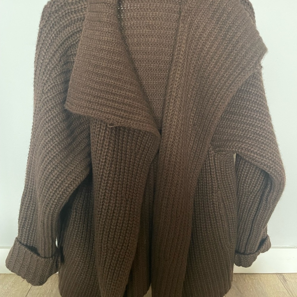 Vince Chocolate Knit Sweater